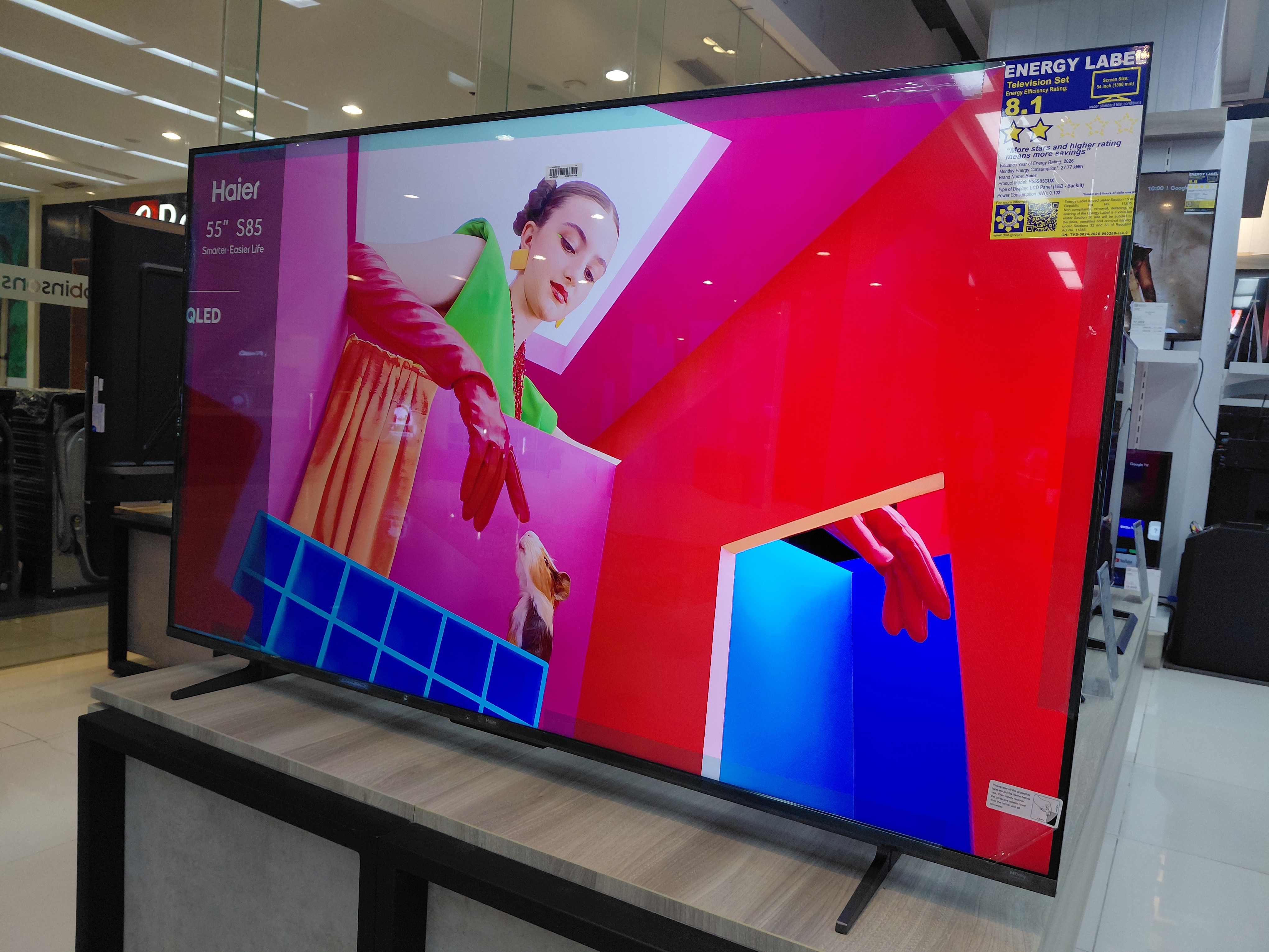 Haier H55S85GUX